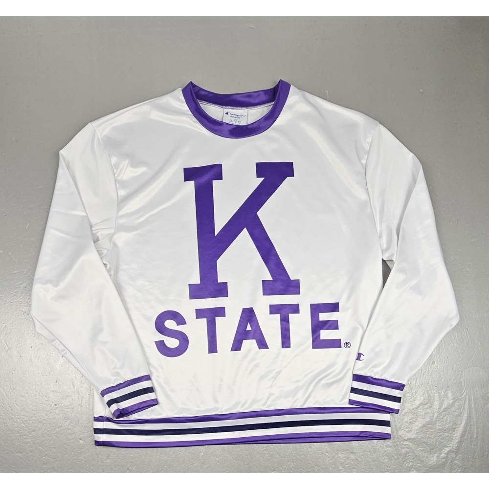 Champion K-State Wildcats Sweatshirt Mens XL Ultrafuse Crewneck Pullover KSU